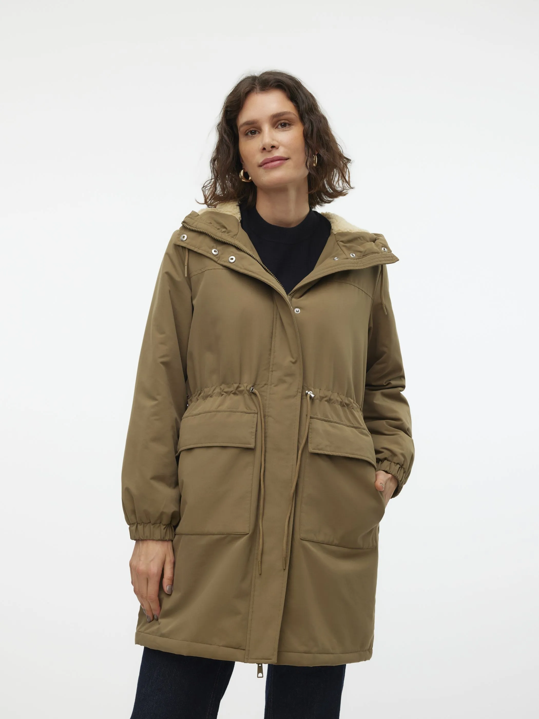 Vero Moda 10315330 VMALMA COAT Braun 898676 288096 2